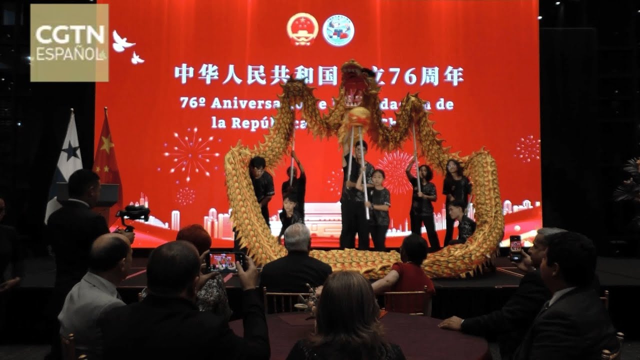 Embajada de China en Panamá celebra el 76º aniversario de la fundación de la República Popular China