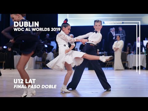 Leo Kolmykov - Abigail Gekker, USA | 2019 Dublin | World U12 LAT - F PD