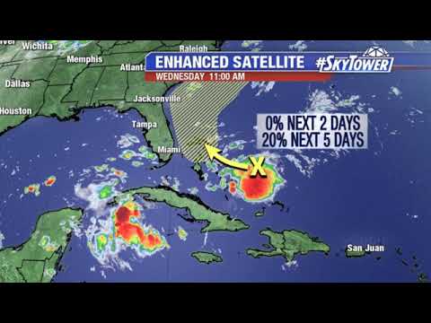 Tropical weather forecast: August 21, 2019