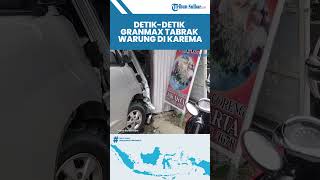Warung Bubur Ayam Tertabrak Mobil Granmax di Karema Mamuju, Ledakan Bikin Warga Kaget