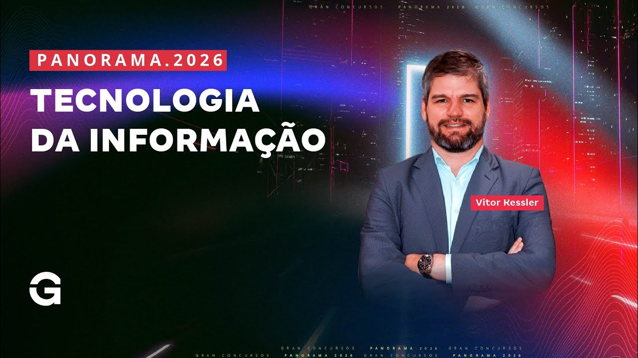 Panorama dos Concursos 2026 | Tecnologia da Informação com iniciais de até R$ 33,8 mil