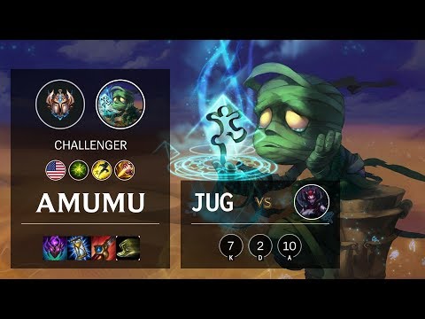 Amumu Jungle vs Elise - NA Challenger Patch 10.10