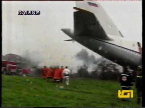 Disastro Aereo TG1 San Francesco al Campo Torino - Antonov russo