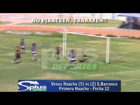 VENUS HUACHO (5) vs (2) SPORTING BARRANCO - FÚTBOL HUACHANO - FECHA 12/2015.