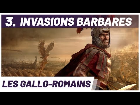 Invasions BARBARES dans L'EMPIRE ROMAIN. La fin de la pax romana. Série Gaule romaine (3/9).