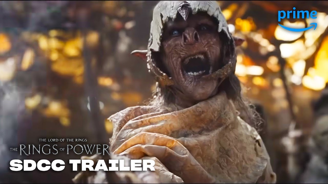 The Lord of the Rings: The Rings of Power - SDCC Trailer - YouTube