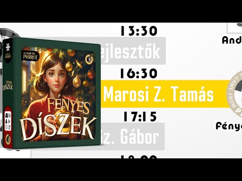 Pierrot & M. Viktória | Fényes Díszek | Tárasajátékok Ünnepe Szombat 7/9 - PumiGame