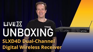 Video thumbnail for Unboxing: Shure SLXD4D Dual-Channel Receiver by Live X