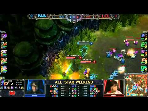 Dyrus Backtracks Like A Noob & Gets Ganked Again - 2013 All-Star Shanghai