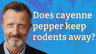 Does cayenne pepper keep rodents away?