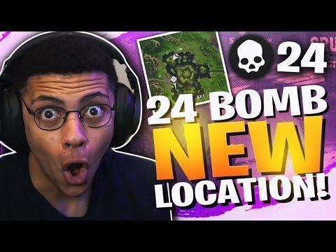 24 KILLS AT *NEW* LEAKY LAKE! CRAZY HIGH KILL SOLO (Fortnite BR Full Match)