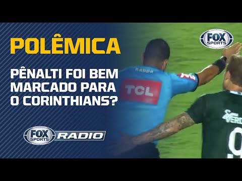 PÊNALTI FOI BEM MARCADO PARA O CORINTHIANS? Lance polêmico é debate no FOX Sports Rádio