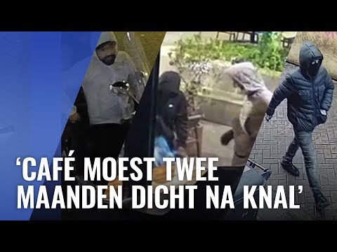 Politie deelt beelden van drie explosies in de stad