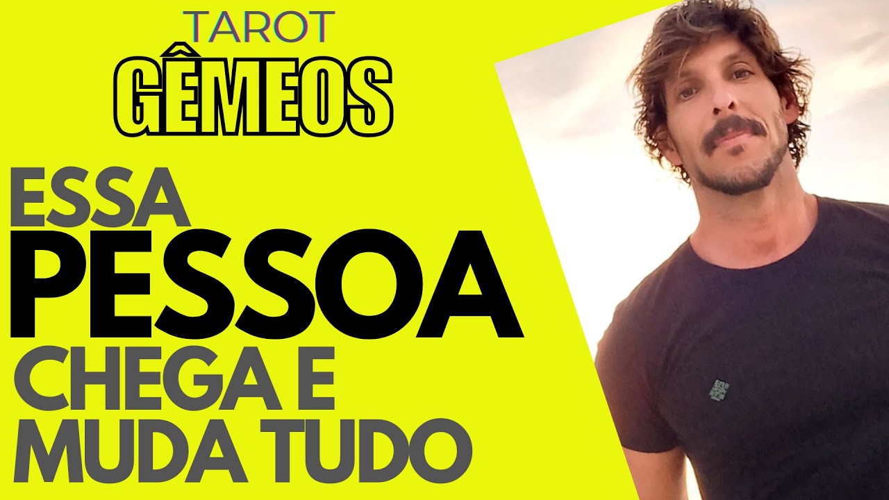 ♊️ GÊMEOS-ESSA PESSOA CHEGA E TUDO MUDA! TAROT TERAPÊUTICO