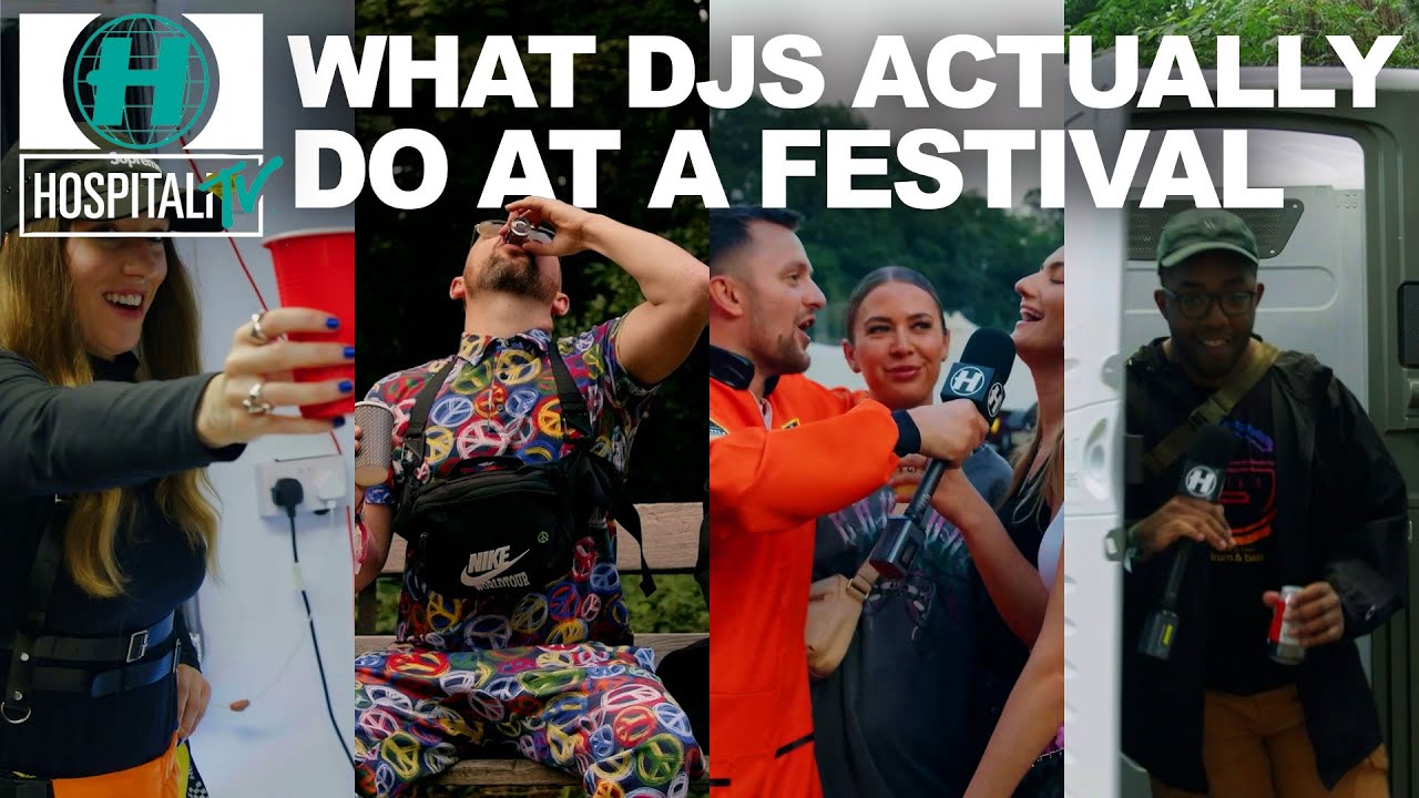 WHAT DJ'S REALLY GET UP TO AT FESTIVALS | Hospitality Weekend In The Woods | Hospitali-TV #4