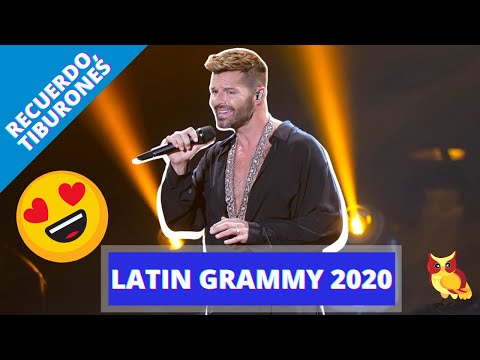 Ricky Martin Ft Carla Morrison Latin Grammy 2020 - Recuerdos, Tiburones (En Vivo)