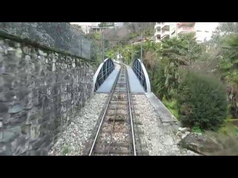 Standseilbahn 6600.01 Locarno - Orselina Madonna del Sasso Bergfahrt - Funicolare