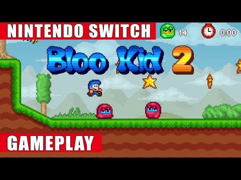 スーパーマリオ風味のアドベンチャーゲーム【BLOO KID 2】 ｜ 無料ブラウザゲーム｜アクションゲームの庵