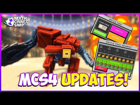 Go Out YT - Custom Boss Mob ⚡️Battle Pass & More New Updates In MythCraft SMP Season4
