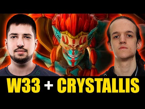 What happens when W33 Windranger and CRYSTALLIS Huskar plays on the Same Team?!