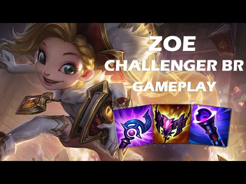 ZOE VS LUX MID CHALLENGER BR GAMEPLAY - SEASON 12