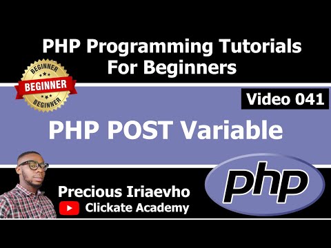 041 Php Post Variable Php Tutorial For Beginners Full Course