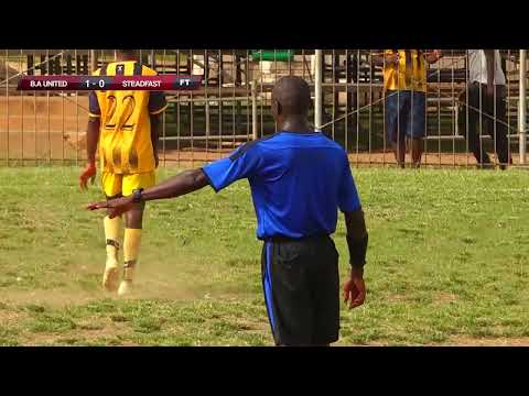 B.A UNITED 1 - 0 STEADFAST FC - 2021/22 DIVISION ONE LEAGUE HIGHLIGHT