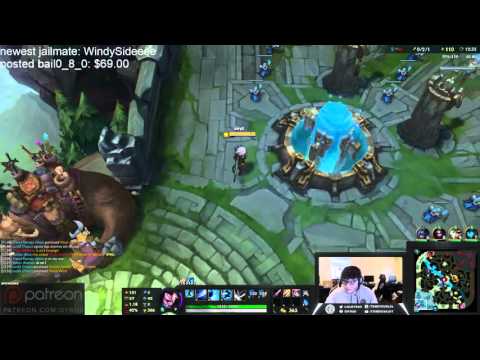 Dyrus vs s Damonte - Yasuo vs Ahri Mid - League of Legends