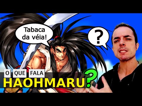 WHAT HAOHMARU SAY in SAMURAI SHODOWN?