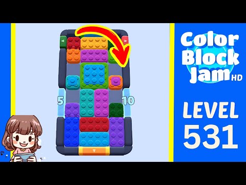 Color Block Jam Level 531 Solution Walkthrough
