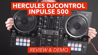 Video thumbnail for Hercules DJControl Inpulse 500 Demo & Review by Crossfader