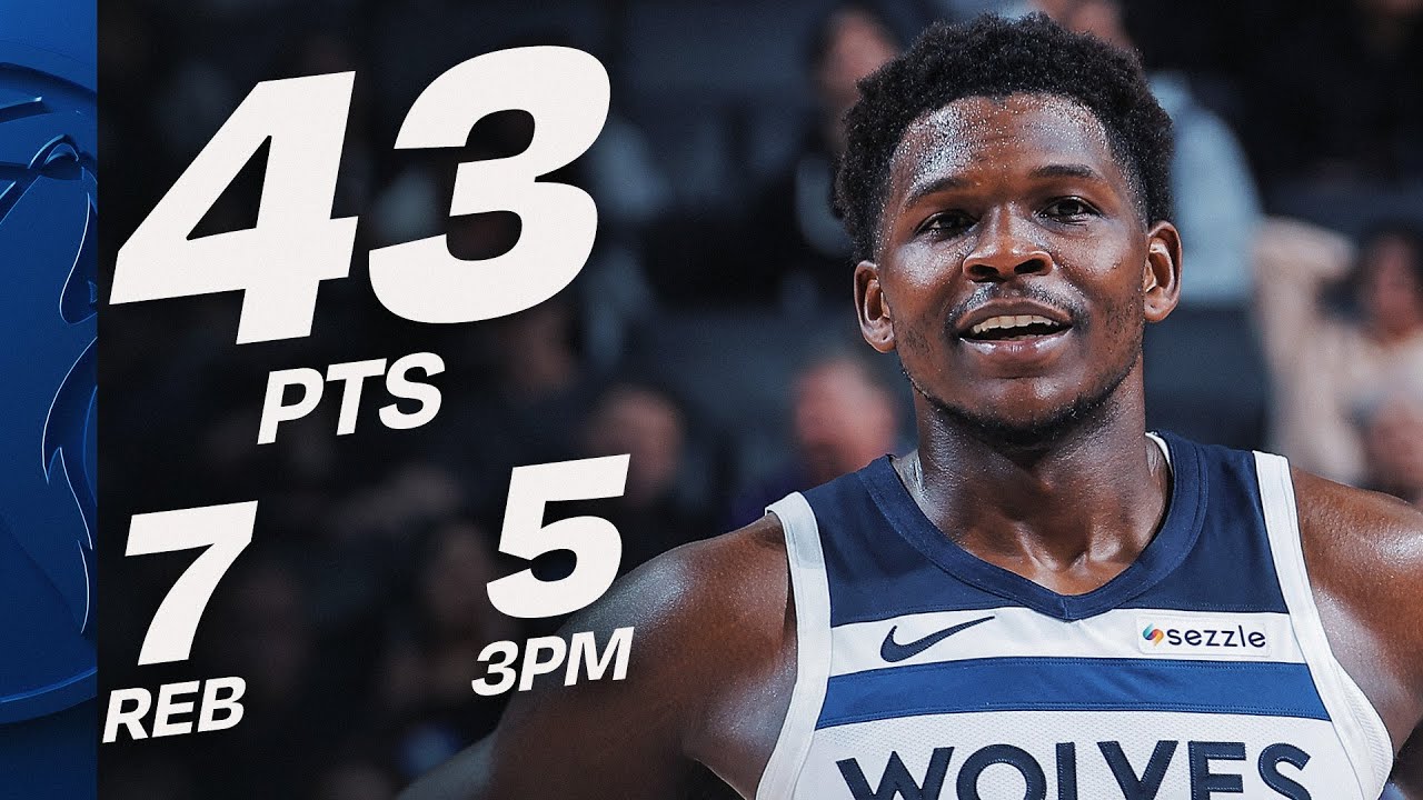 Anthony Edwards Drops 43 PTS 7 REBS & 5 3PM vs Kings | November 24, 2025