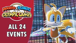Mario & Sonic at the Tokyo 2020 Olympic Games - Tails (All 24 Events)