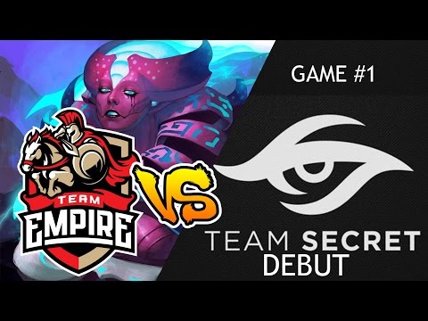 Ramzes666 Dota 2 [Spectre] Team Empire Destroy New Team Secret Debut - Game #1