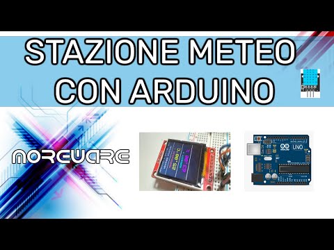 Arduino: realizzare stazione meteo con display tft st7735 e sensore DHT11