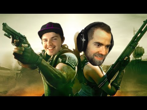 First Playthrough Resident Evil 5 Co-Op with @distortion2
