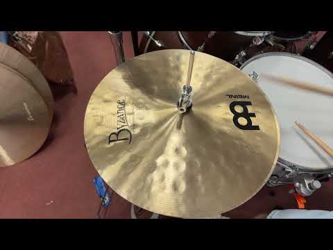 Meinl Byzance Traditional Extra Hammered Hi Hat Cymbals 14" image 9