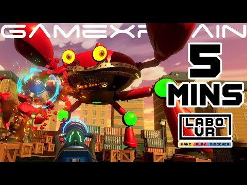 Labo VR Quick Impressions + 5 Minutes of Direct Feed Gameplay