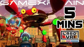Labo VR Quick Impressions + 5 Minutes of Direct Feed Gameplay