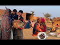 Evening Routine and Wild Cooking of Bauri Women | Village Lifestyle of Bauri tribes in Desert