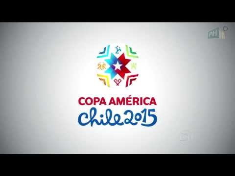 Vinheta de abertura "Copa América Chile 2015" -  Globo