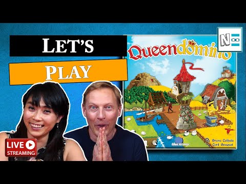 QUEENDOMINO - Board Game Playthrough - LET'S PLAY