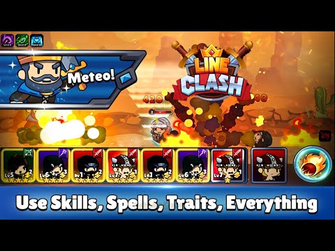 Видео Line Clash: Defense Battle #1