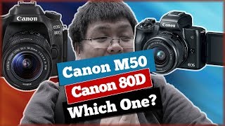 Canon M50 or Canon 80D Which should I buy?