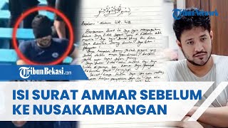 TERBONGKAR Isi Surat Terakhir Ammar Zoni Sebelum Dikirim ke Nusakambangan