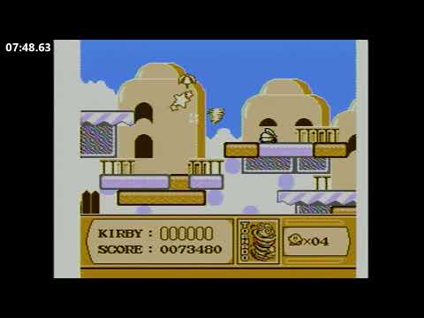 [WR] Kirby's Adventure - 100% No Major Glitches speedrun - 47:39