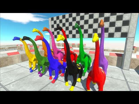 Superheroes Brachiosaurus Dc Marvel Speed Race Hunting Championship Jurassic World Evolution 2