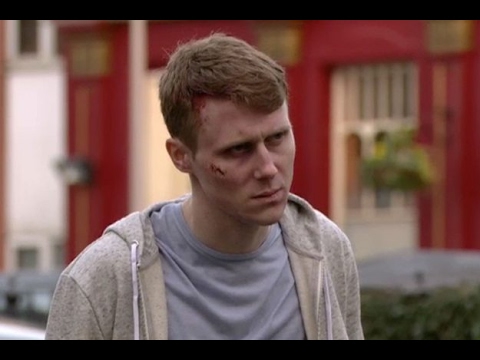 EastEnders - Jay Brown Attacked By Thugs (27th April 2016)