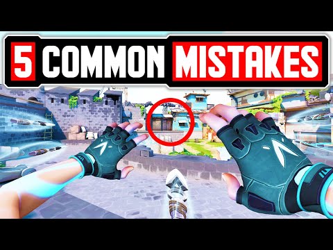 5 COMMON Mistakes Bronze And Iron Players Make! - Valorant