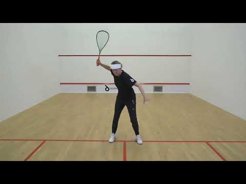 Beginner Level  Swing Lessons - The Swing Technique with Pro Squash coach Liz Irving